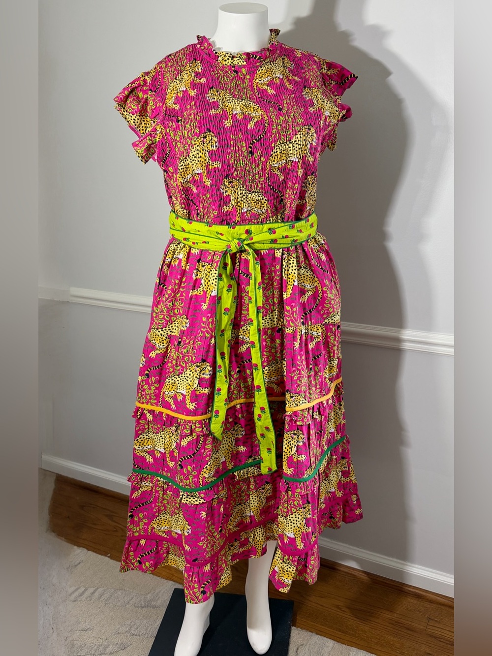 Printfresh Ready to Ruffle Dress in Bagheera; NWT; 3X